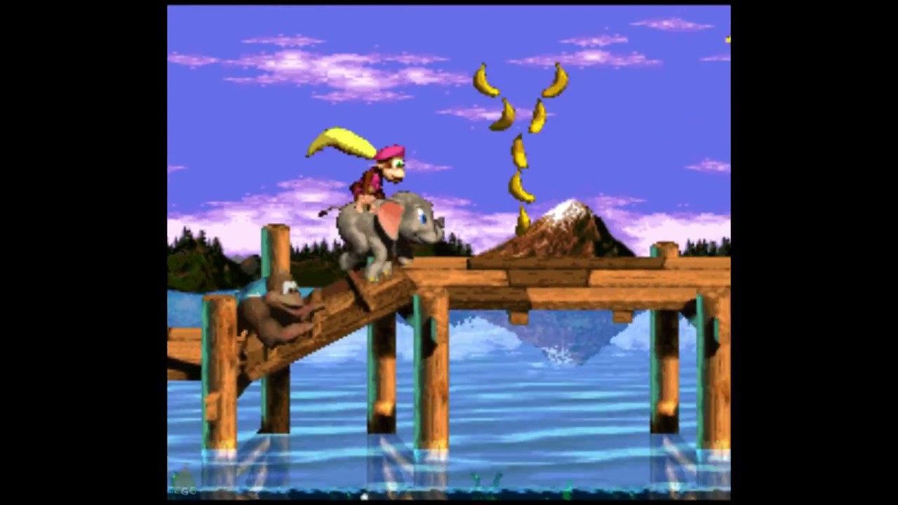 Lakeside Limbo (103%) - Donkey Kong Country 3: Dixie Kong's Double Trouble! 103% Walkthrough