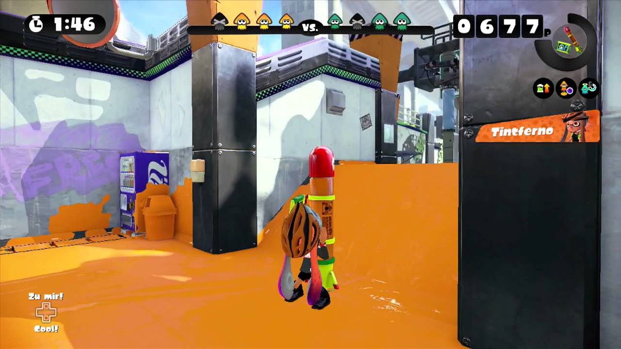 Splatoon - Inkstrike Madness on Urchin Underpass