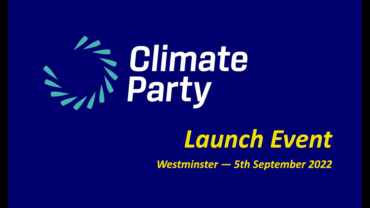 Climate Party Launch Event