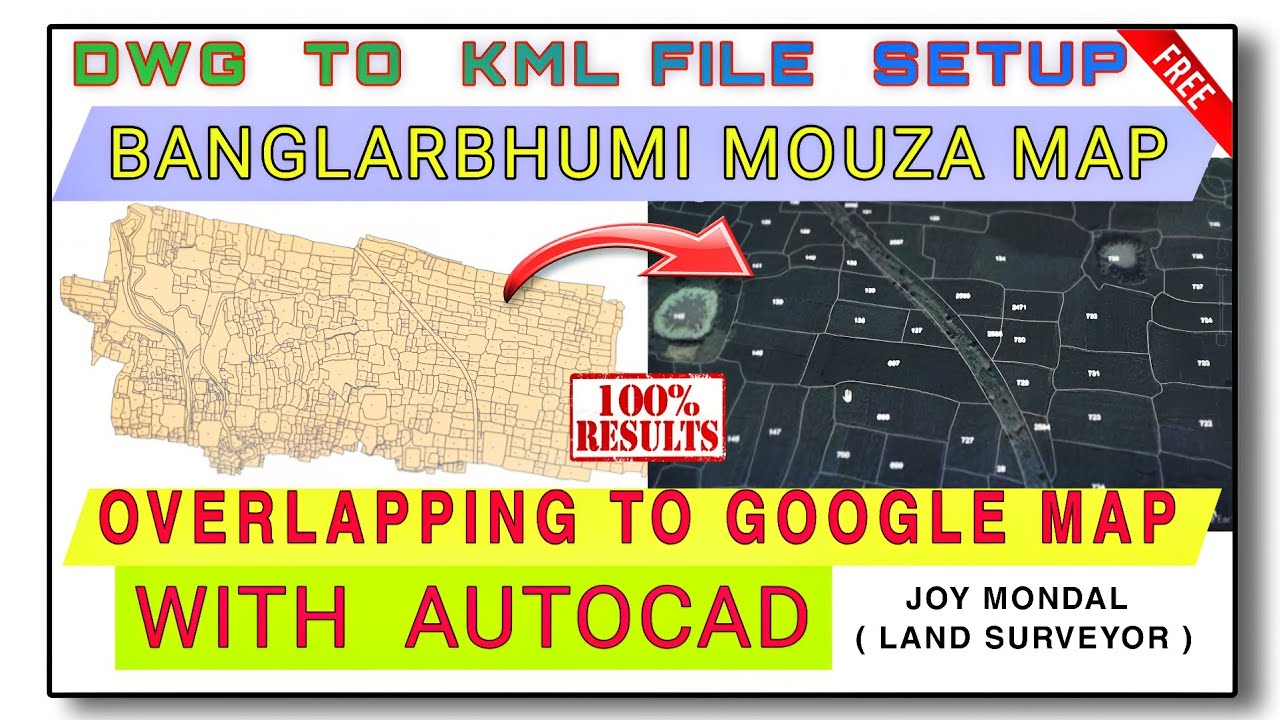 "AutoCAD DWG to KML Export – Full Google Earth Mapping Tutorial"