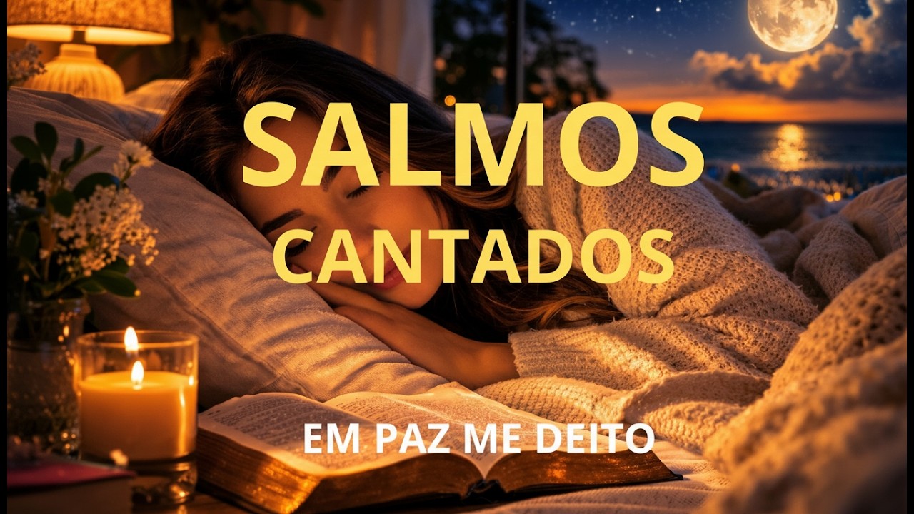 🎵 1 HORA DE SALMOS CANTADOS – PAZ PARA DORMIR NA PRESENÇA DE DEUS