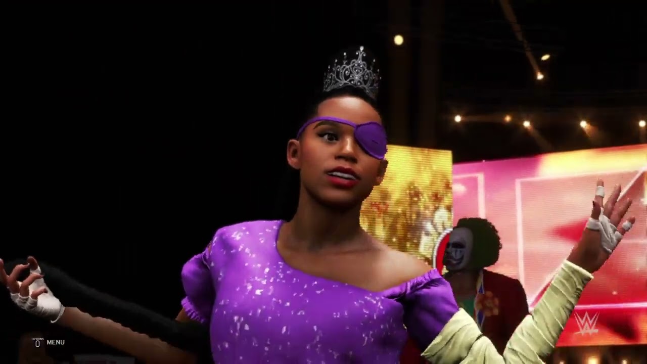 WWE 2K20 Valkyria vs War Princess Belair