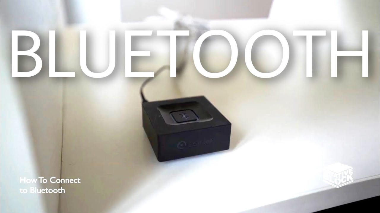How To Connect your Phone via Bluetooth to our stereo at Creative Block ( Esinkin BT Adapter )