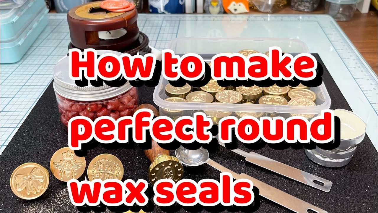 Craft with Me- Perfect round wax seals