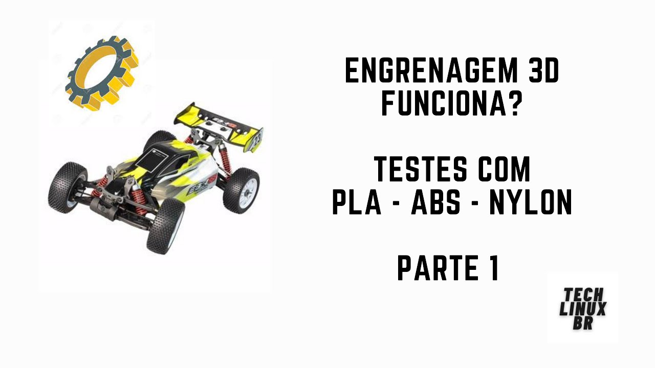 Engrenagem 3D funciona? Parte 1