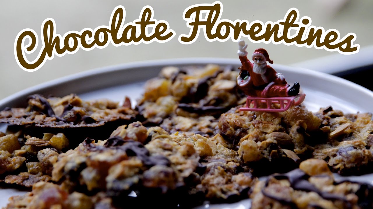 CRUMBS AT CHRISTMAS | Chocolate Florentines