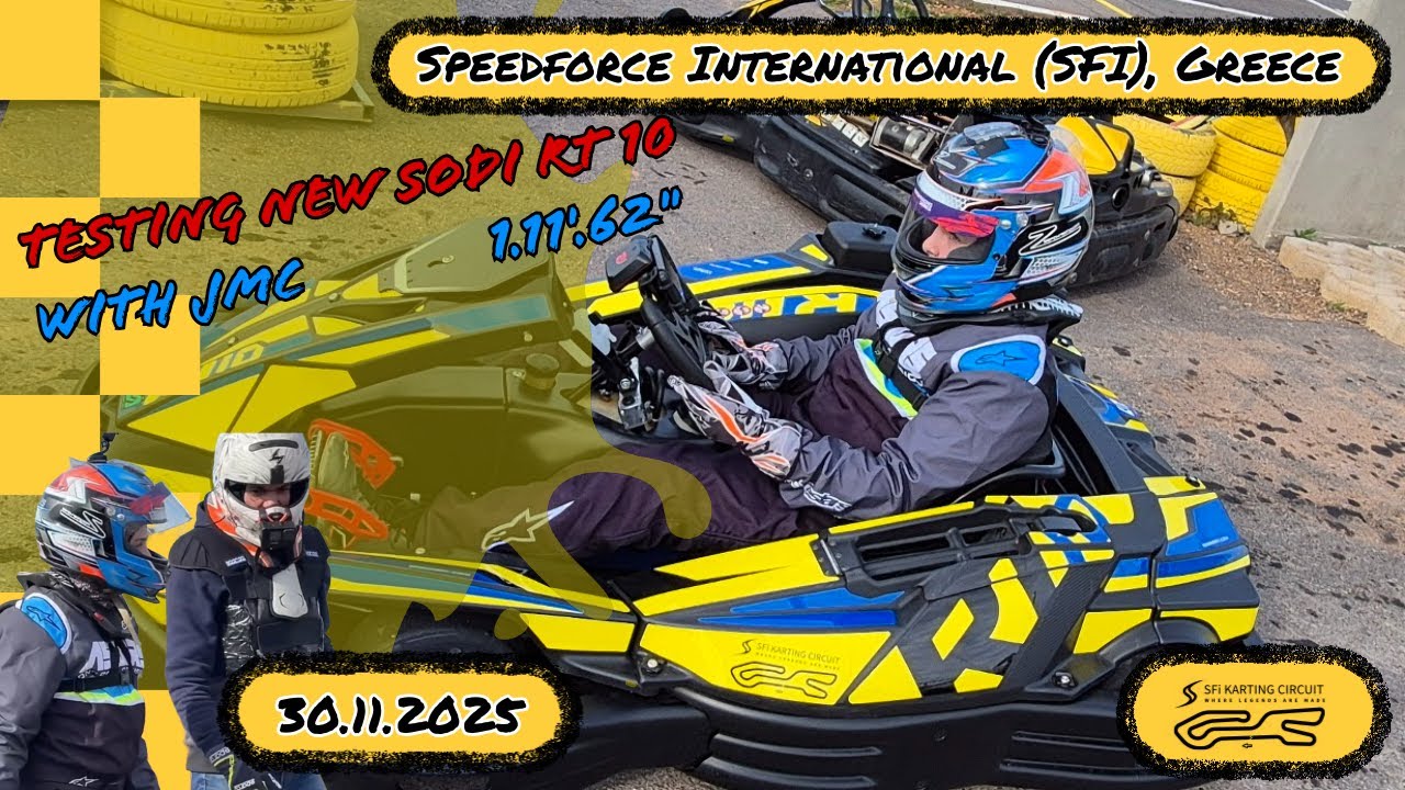 Meet JmC, SFI and their new Sodi RT10 390cc | 1:11.62  | 30.12.2025