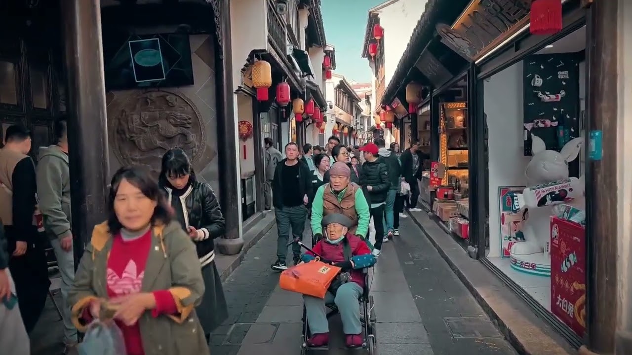 Visiting Old town Nanxiang Shanghai 《访问去上海南翔古镇》