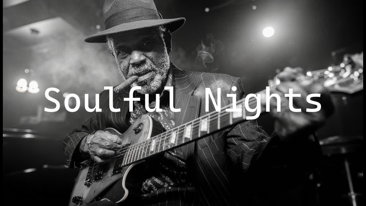 Midnight Whiskey Blues 🥃 Deep Electric Guitar Soul | Unwind & Recharge 🌙