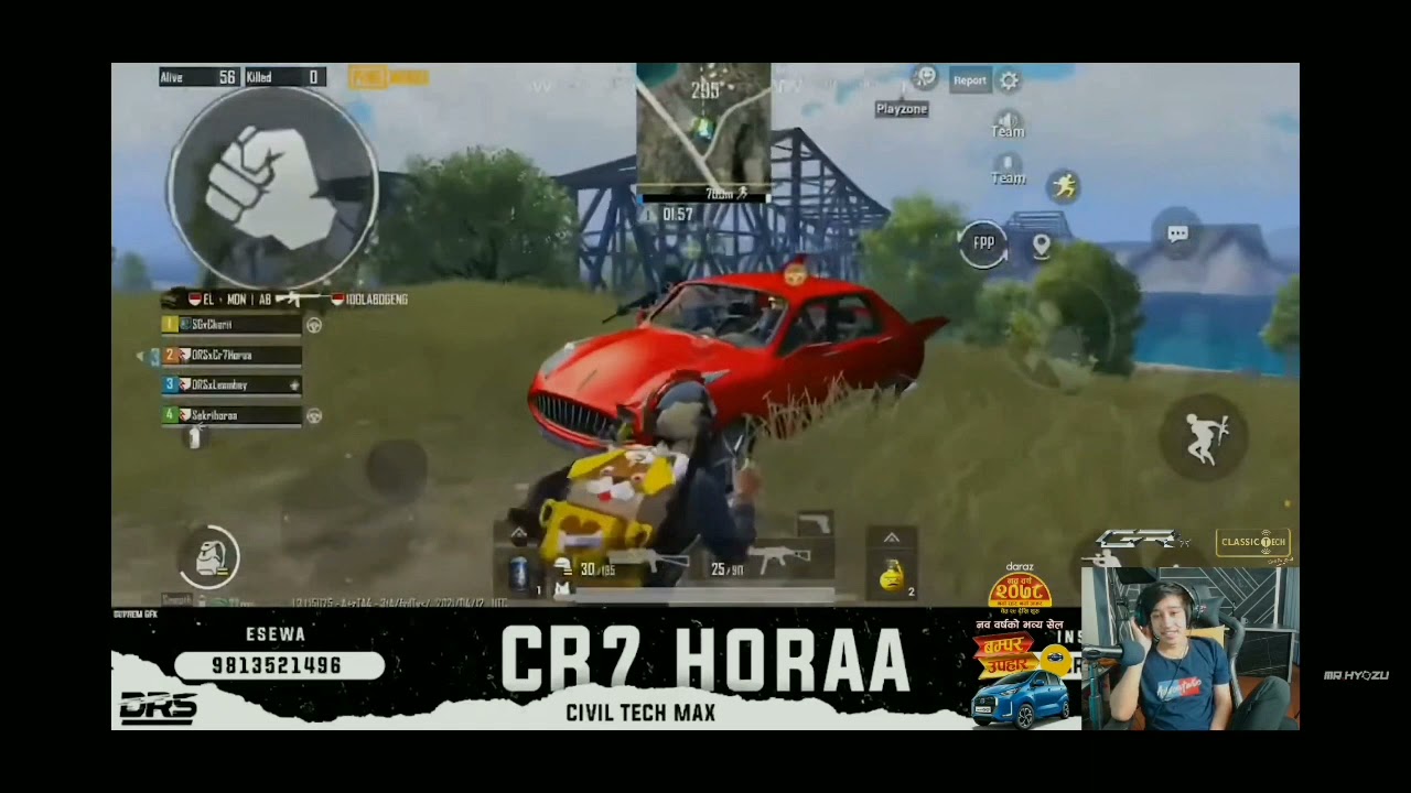 Mr.Hyozu reacts ko sanjana kanda😂 || Cr 7 hora || stream highlights