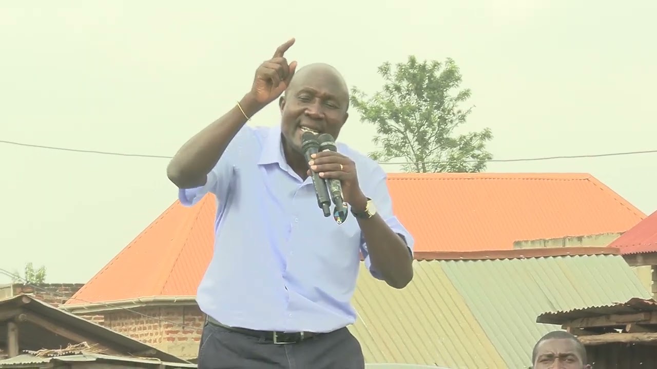 James Nathan Nandala Mafabi in Bugiri District 