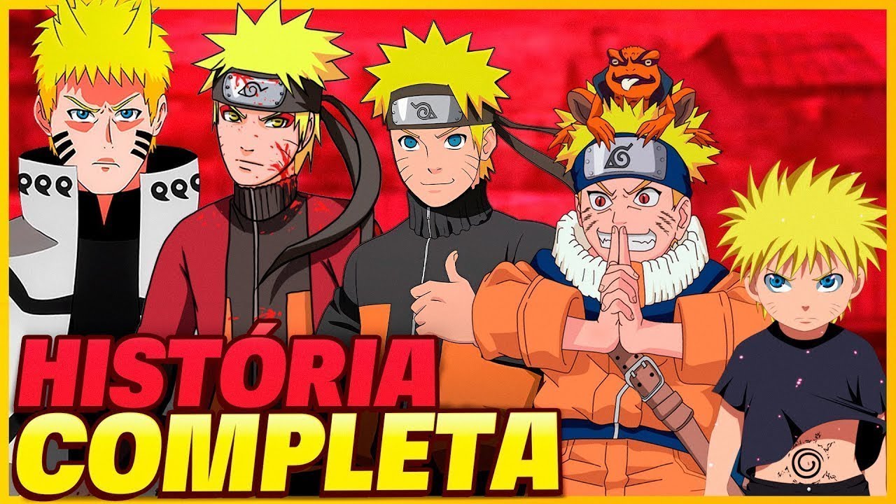 NARUTO UZUMAKI | HISTÓRIA COMPLETA!