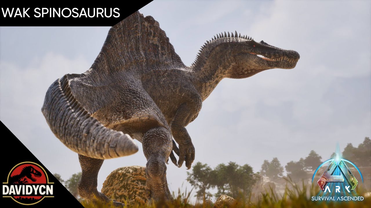 COMO DOMESTICAR A TU WAK SPINOSAURUS en Ark | BigAL's:WAK Spino(SmallVersion) | como domesticar a tu
