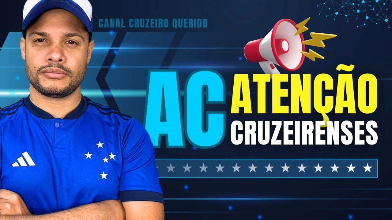 📢 PROGRAMA ATENÇÃO CRUZEIRENSES | CRUZEIRO X CORINTHIANS / E MAIS NOTÍCIAS DO CRUZEIRO AO VIVO.