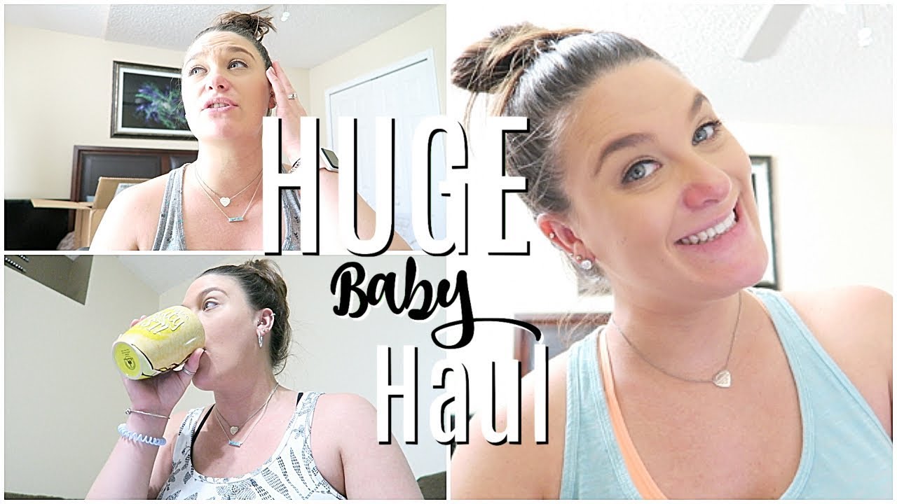 HUGE BABY HAUL. EARLY LABOR. DUE DATE // ThatCLeigh
