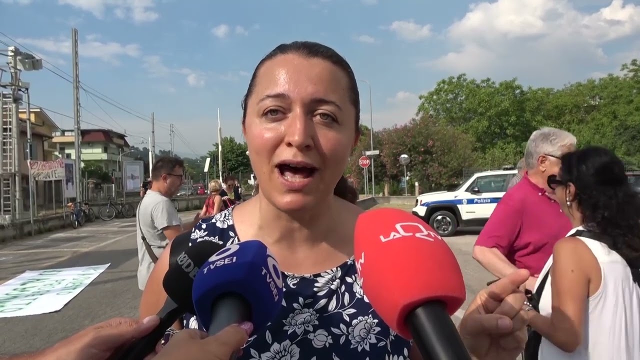 Ferrovia Pescara-Roma, Manoppello in piazza: no espropri, sì a variante