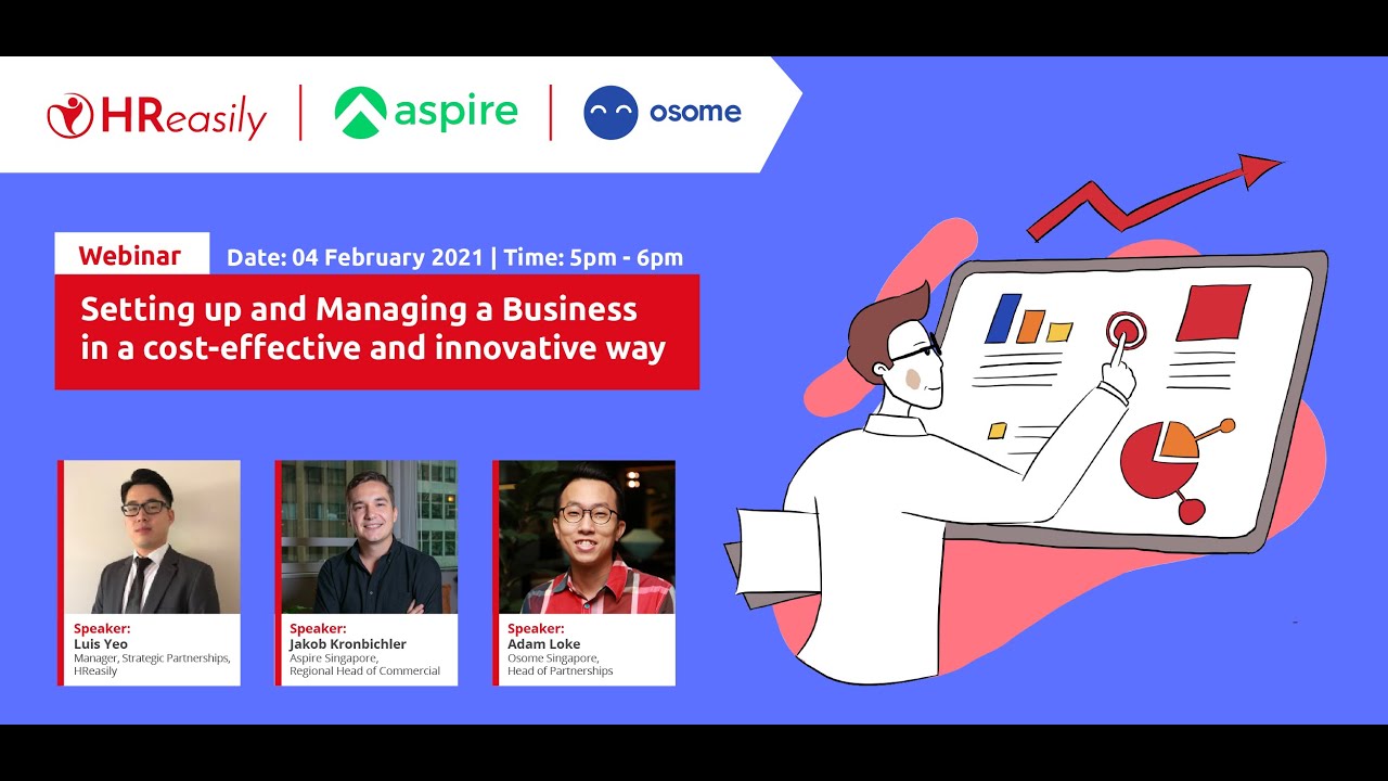 Setting up and Managing a Business in a cost-effective and innovative way Webinar