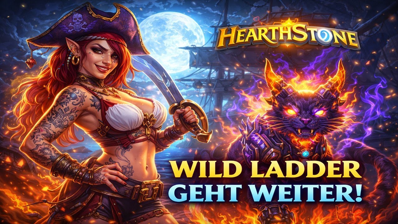 🔥😈 Hearthstone LIVE – Wild Ladder erklimmen & Letzter Event-Tag eskaliert! 🔥😈