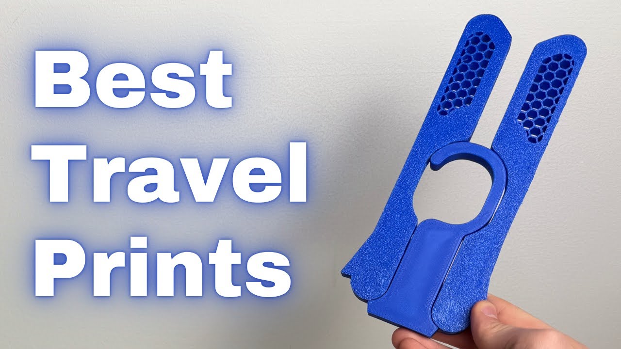 Must Have 3D-Printed Travel Gadgets (ft. Bambu Lab A1)