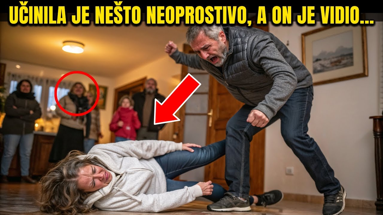 Suprug je udario svoju ženu pred cijelom obitelji za Novu godinu, ali ono što se dogodilo poslije...