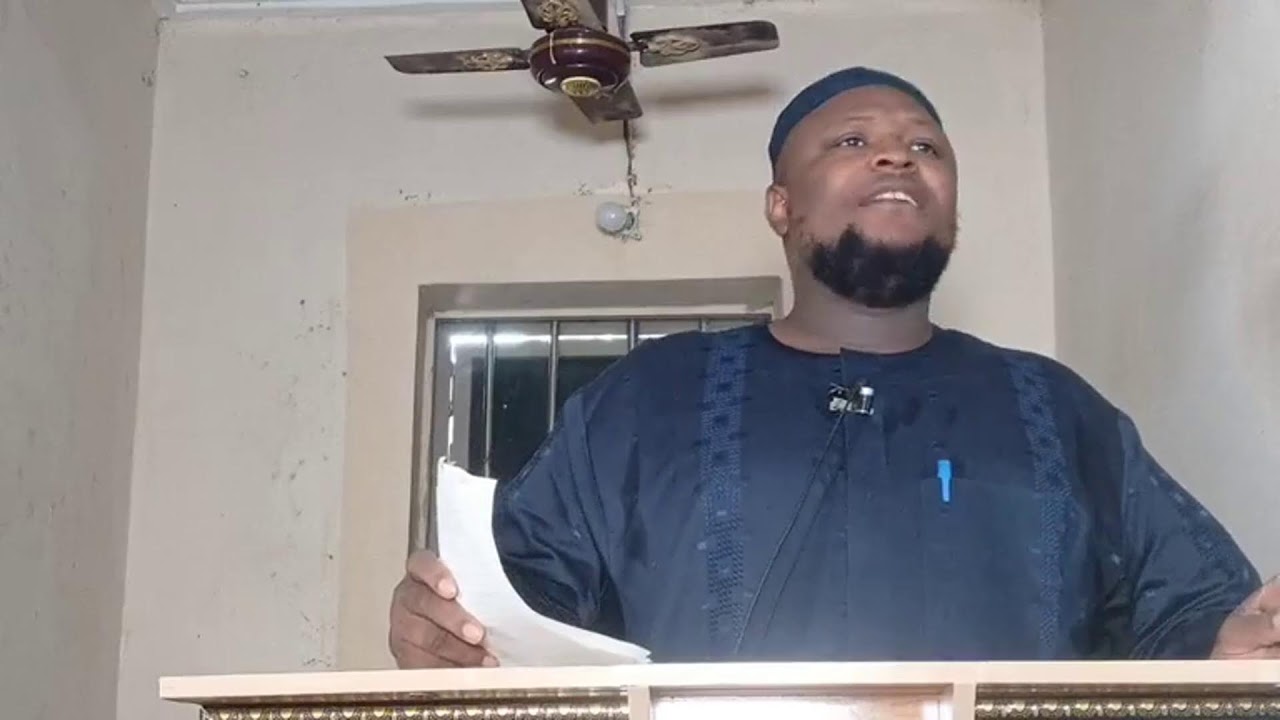 Hudubar Jumaa tare da Shiekh Adam abdallah Adam