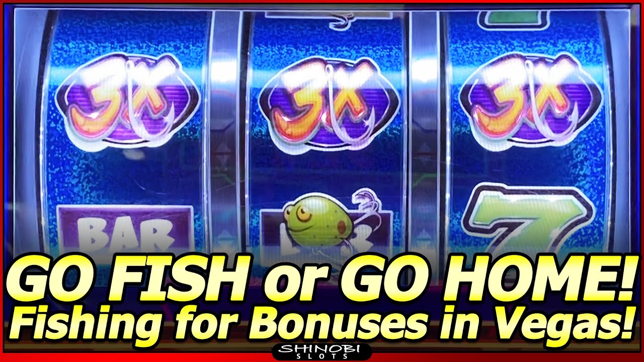 Reel Em In Catch the Big One 2 Slot Machine - Go Fish or Go Home!  Fishing for Bonuses in Las Vegas