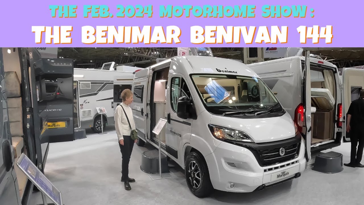 Выставка автодомов и караванов, февраль 2024 г.: Benivan 144 — потрясающий фургон длиной 5,99 м :))