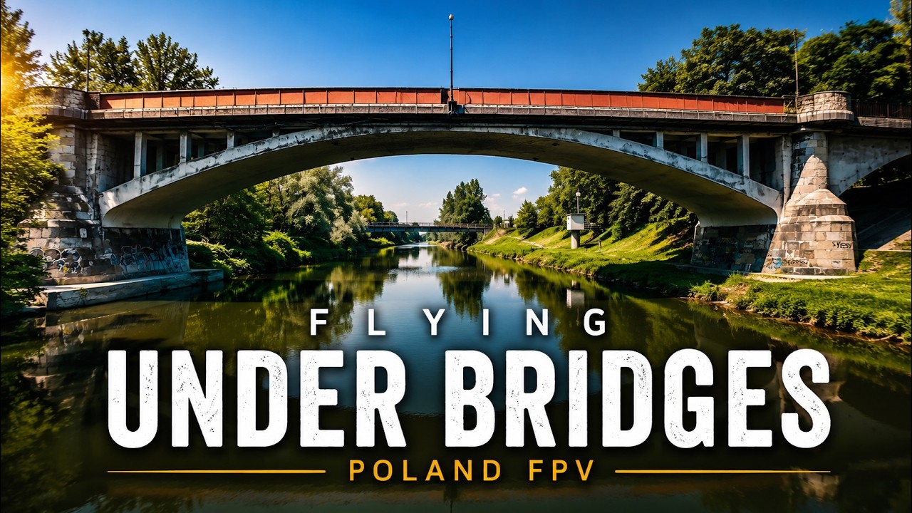 I Flew Under Every Bridge on This River | FPV 4K