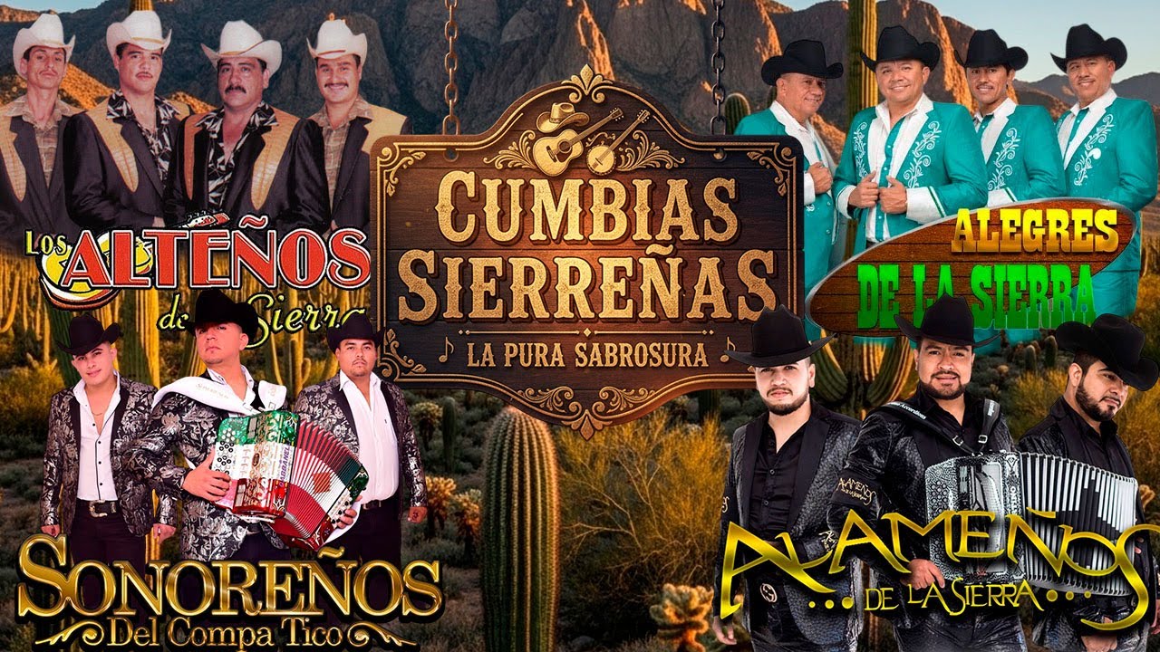 🔥 Mix de Cumbias Sierreñas 2025 | Los Alameños, Lupe Borbón, Roman de los Reyes ¡Pura Sierra!