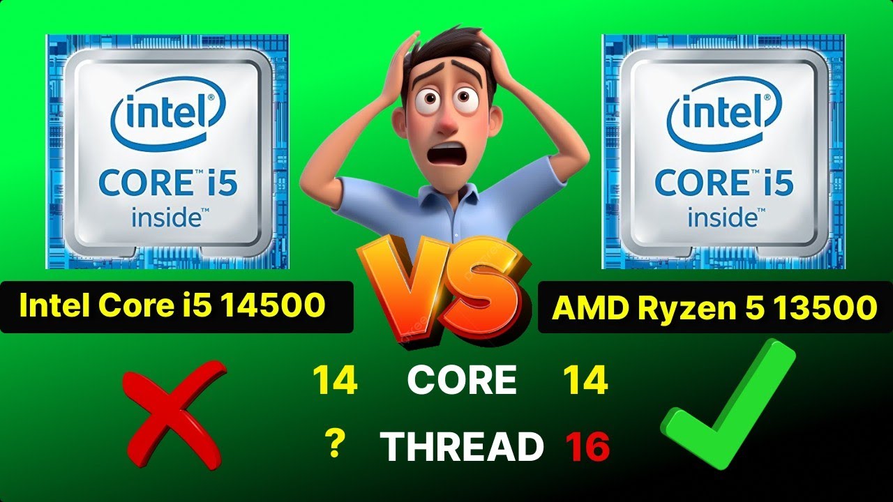 Intel Core i5 14500 🆚 Intel Core i5 13500: Unveiling the Ultimate Processor Showdown of 2024!