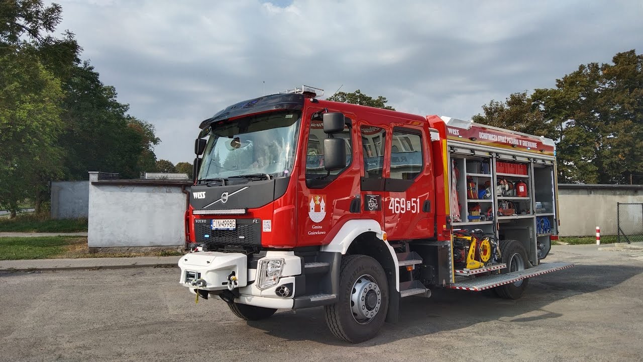 [ODŚWIEŻONY PODZIAŁ] [VOLVO WISS] OSP Gniewkowo - Pokaz Wyposażenia Bojowego