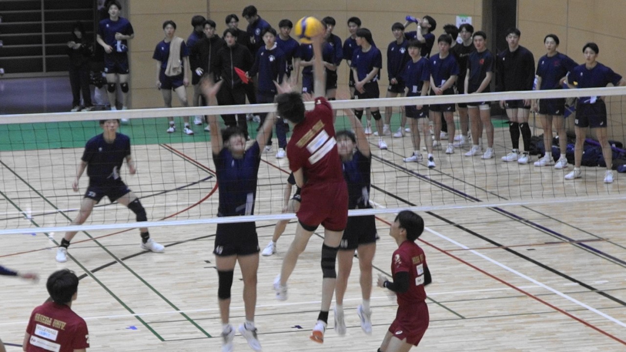 早稲田vs国士館 第1セット #中上烈 #バレーボール #japanvolleyball #volleyball