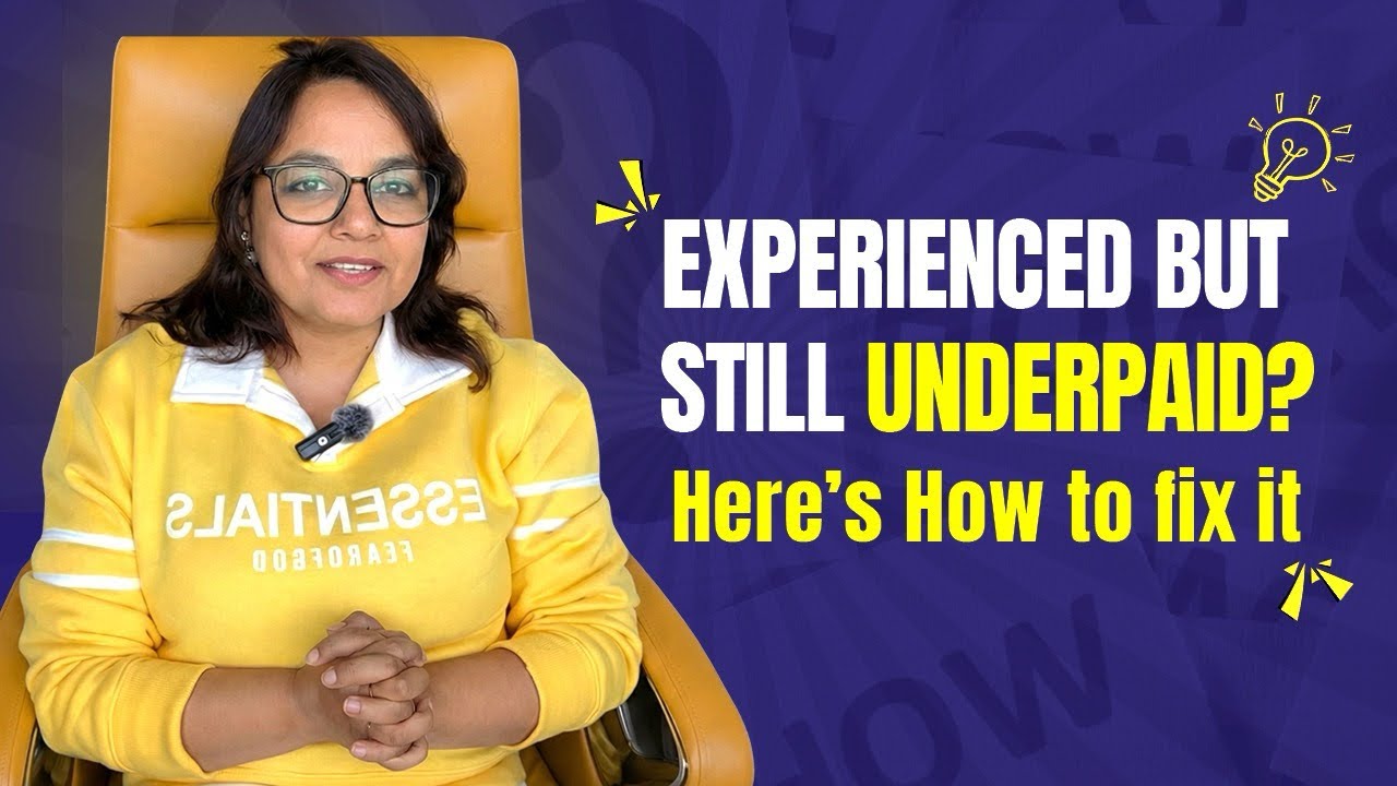 Underpaid Despite Experience? Do THIS to Increase Your Salary