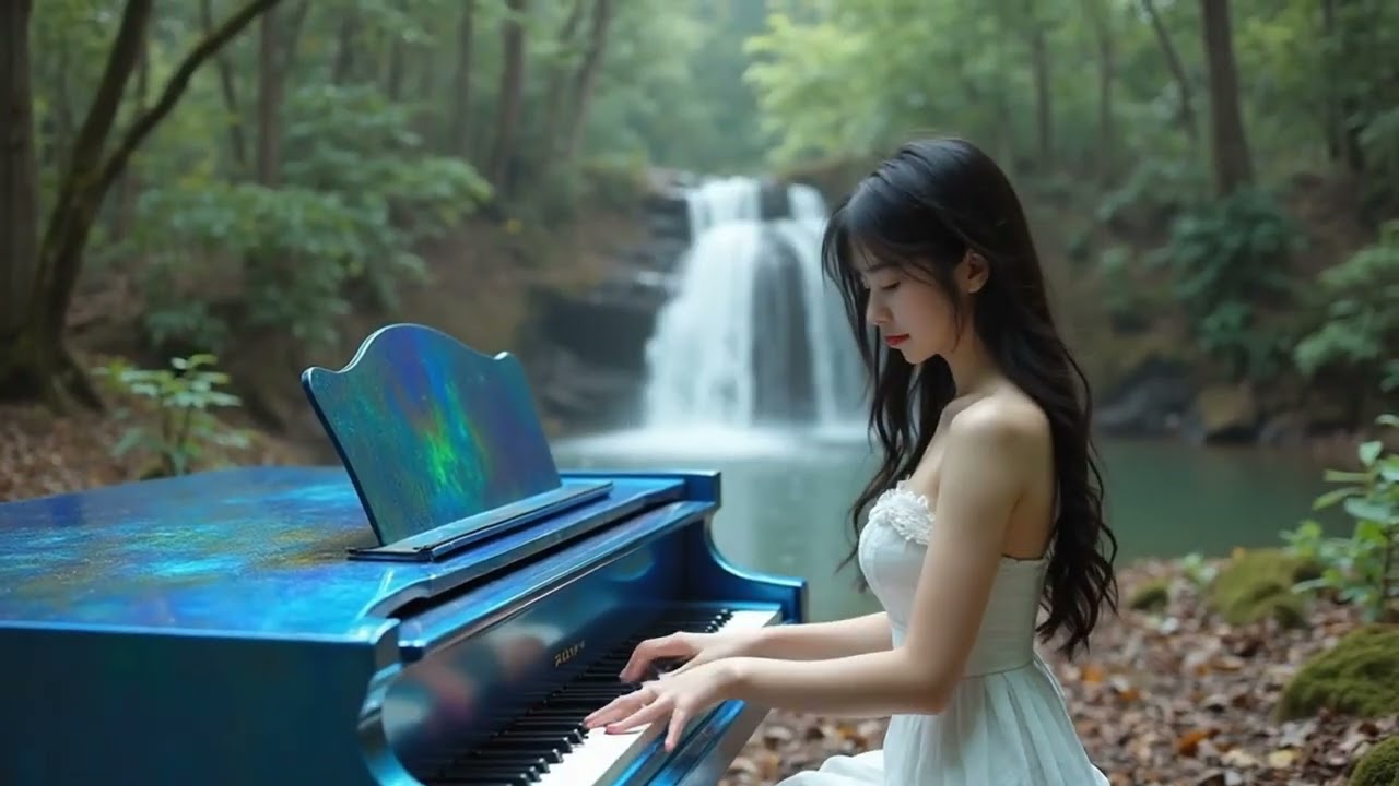Relaxing Sound 32 Song Mix for Deep Sleep & Peaceful Nights Piano & Water Sounds