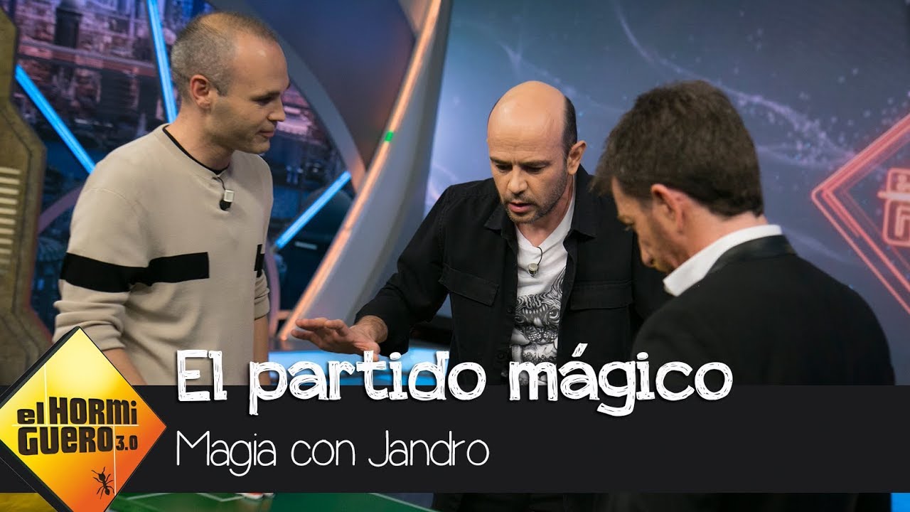 El partido mágico de Jandro, Andrés Iniesta y Pablo Motos - El Hormiguero 3.0