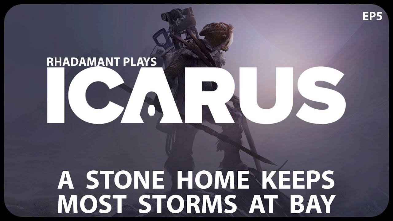 A Stone Home Keeps Most Storms At Bay in Icarus - Solo Open World Survival // EP5