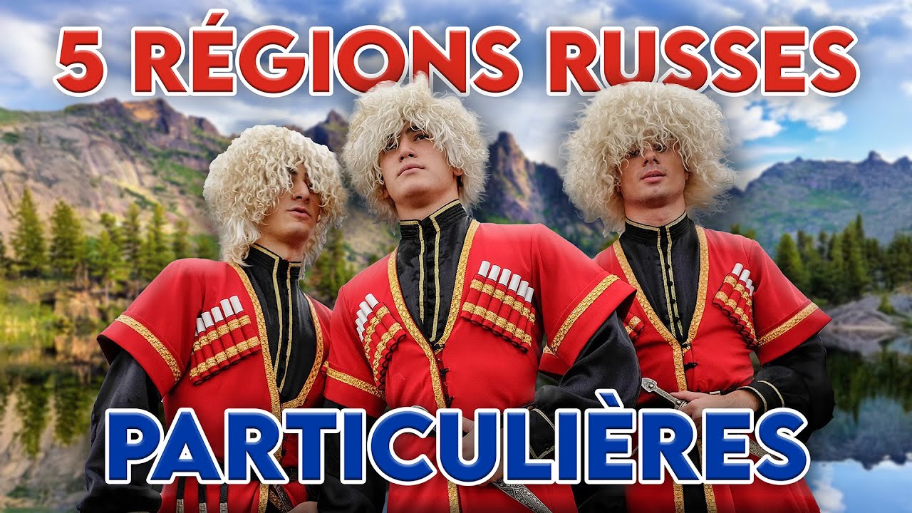 5 régions RUSSES très PARTICULIÈRES 🇷🇺​