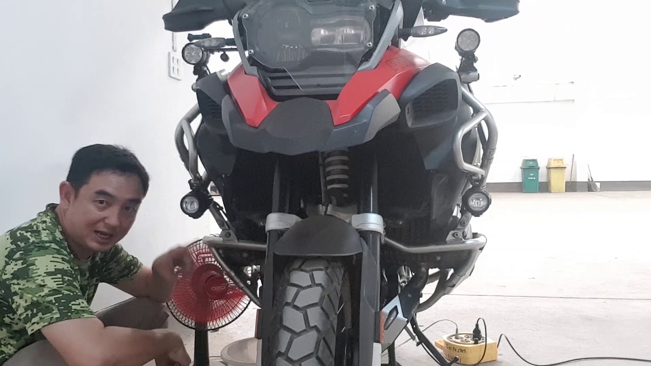 เปลี่ยนน้ำหล่อเย็น BMW R1200GSA LC
