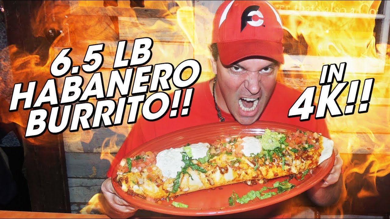 Spicy Habanero Burrito Challenge in Gatlinburg, Tennessee!!
