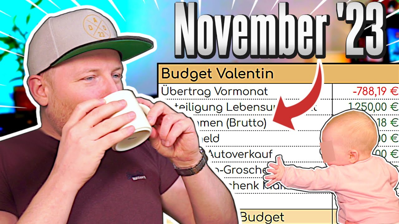 Meine 💸 Budgetplanung 💸 als Papa im November...