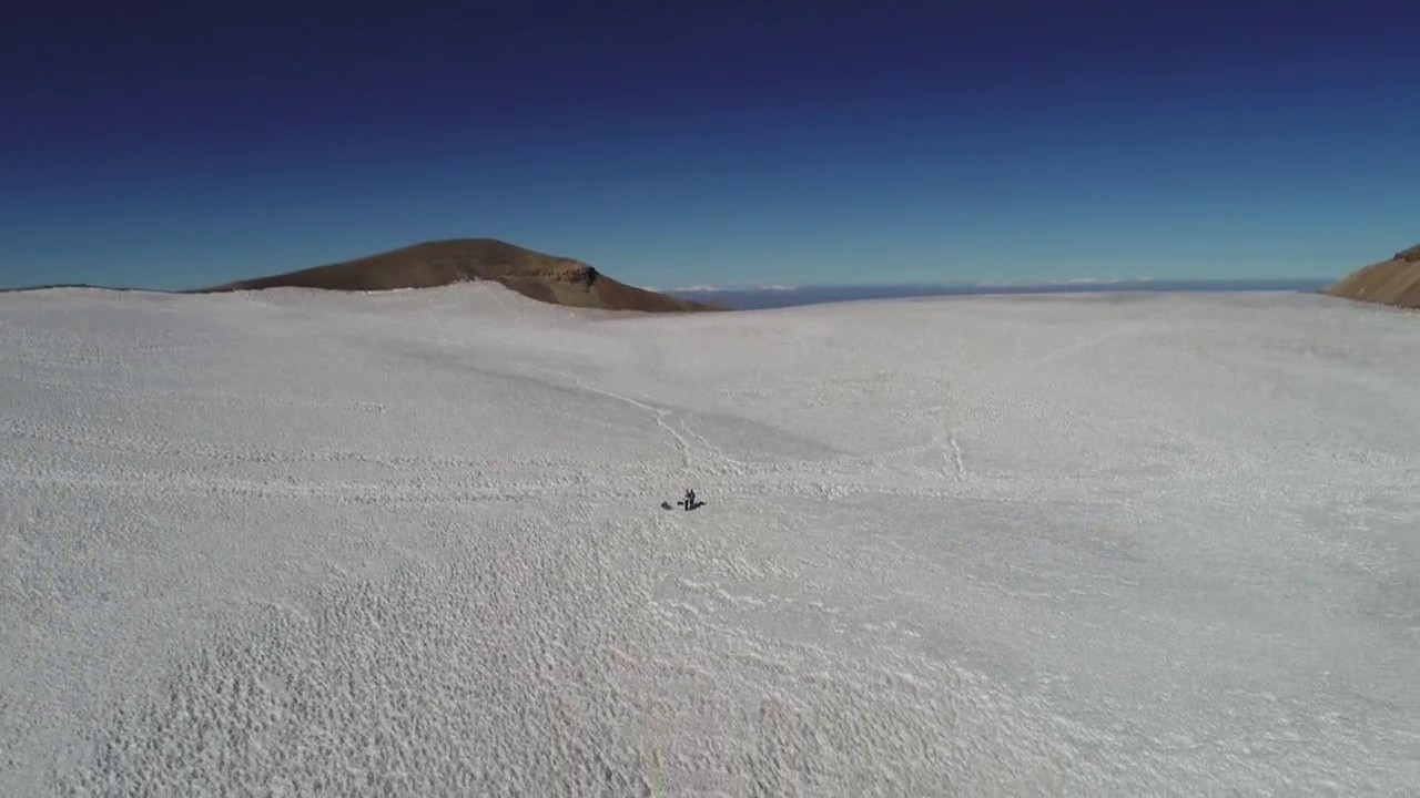 Drone en el Iztaccihuatl