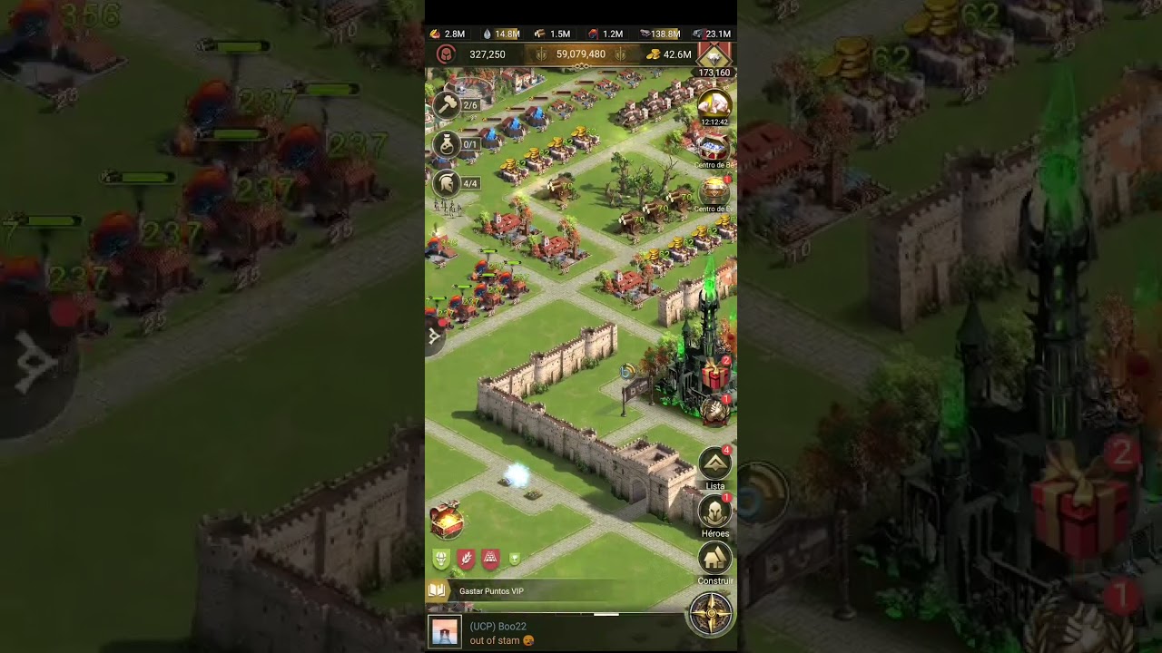 Rise of empires-Roe - Puntos de especialidad edén y roc. Al final recomendaciones