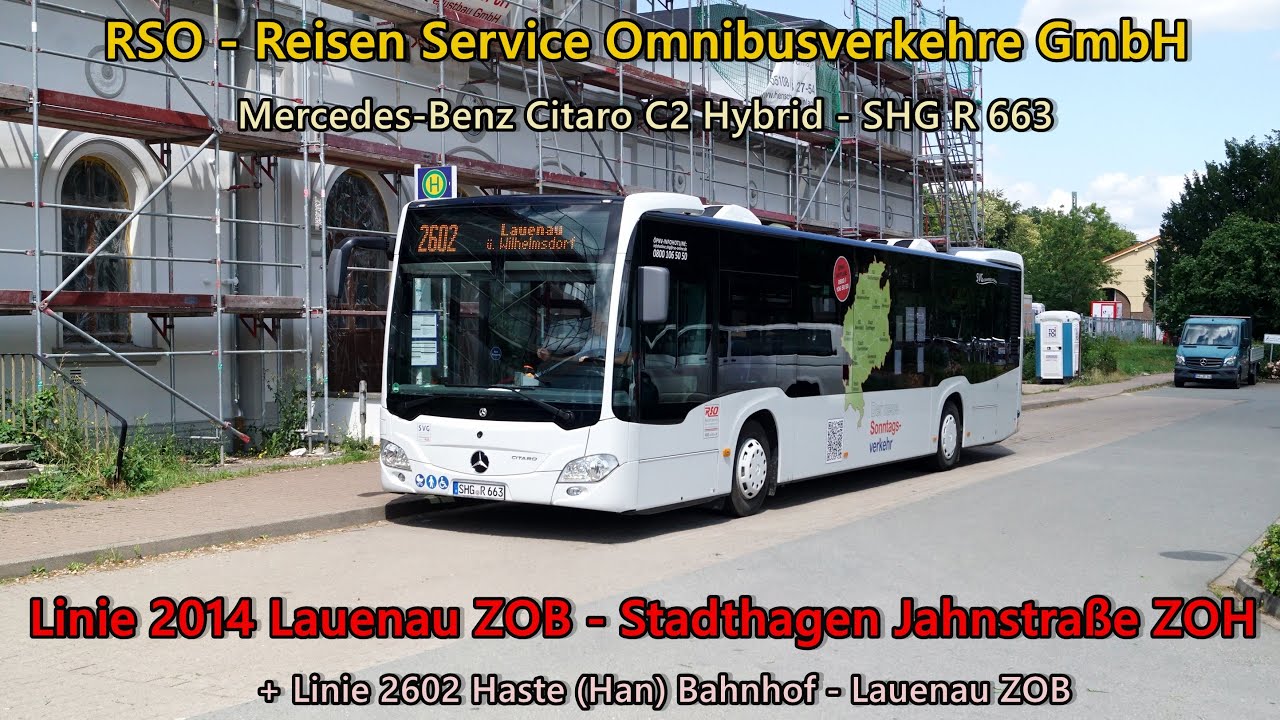 Kickdown [Sound] Bus Mercedes-Benz Citaro C2 Hybrid von RSO - SHG R 663 (ZF Ecolife)