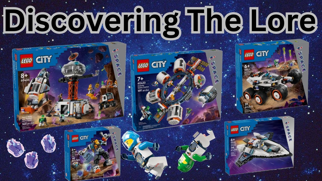 Discovering the lore to Lego city space
