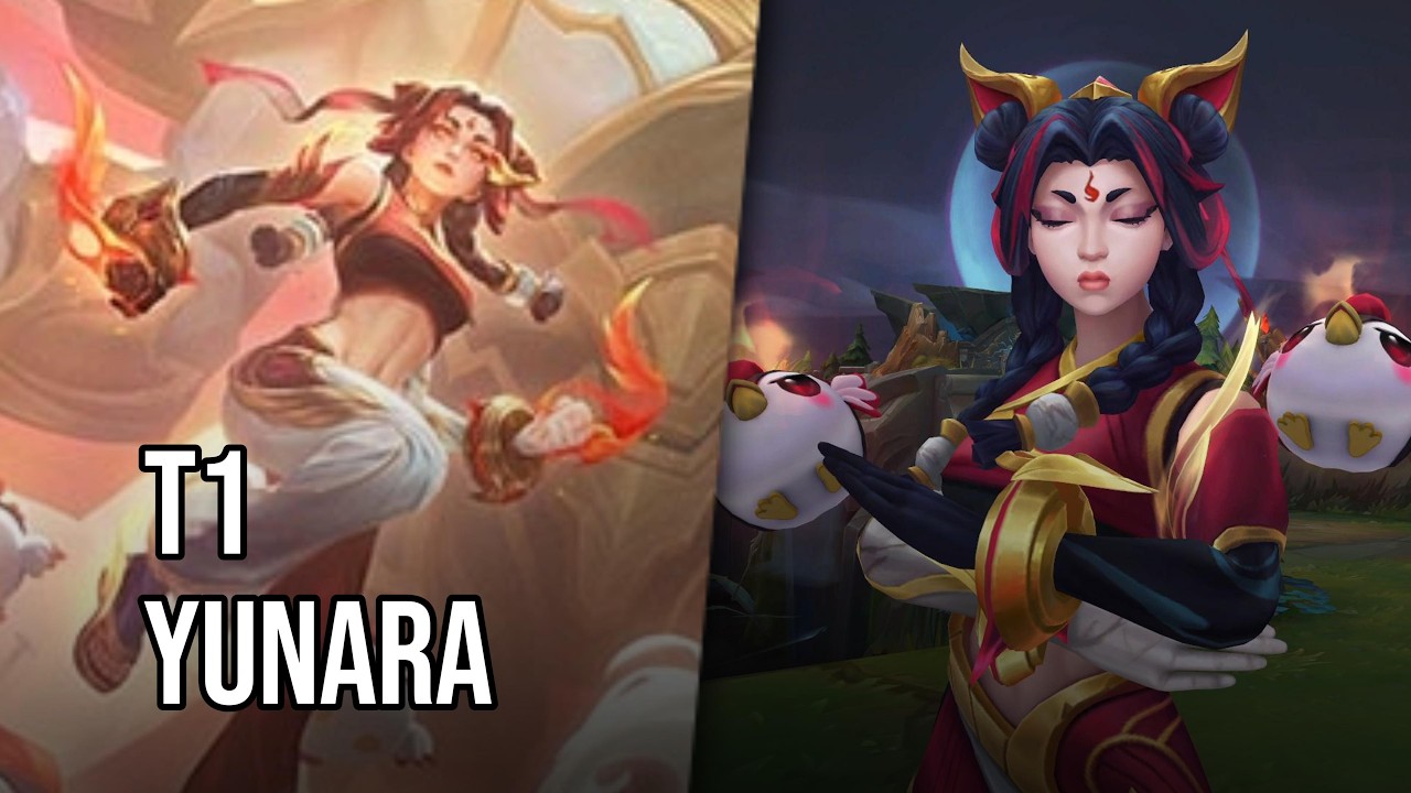 T1 Yunara Skin | League of Legends