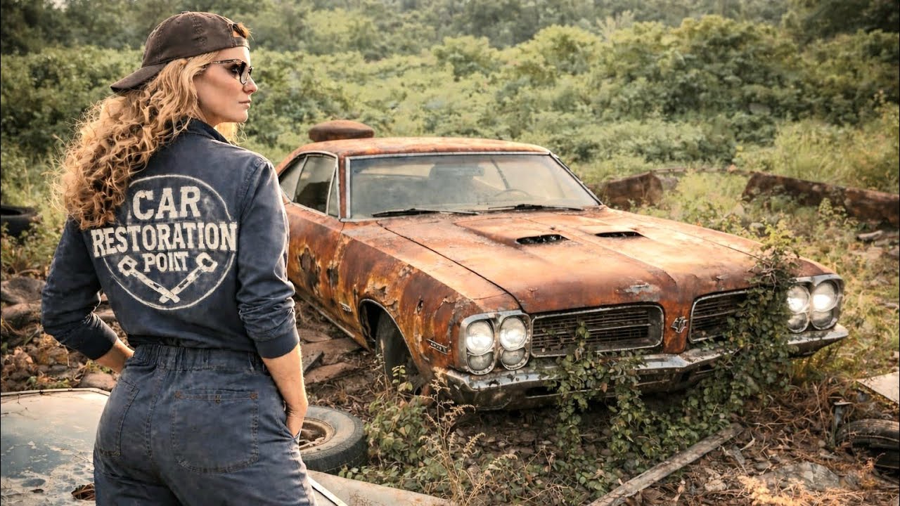 Abandoned 1967 Pontiac GTO Restored to Perfection | Full ASMR Muscle Car Revival