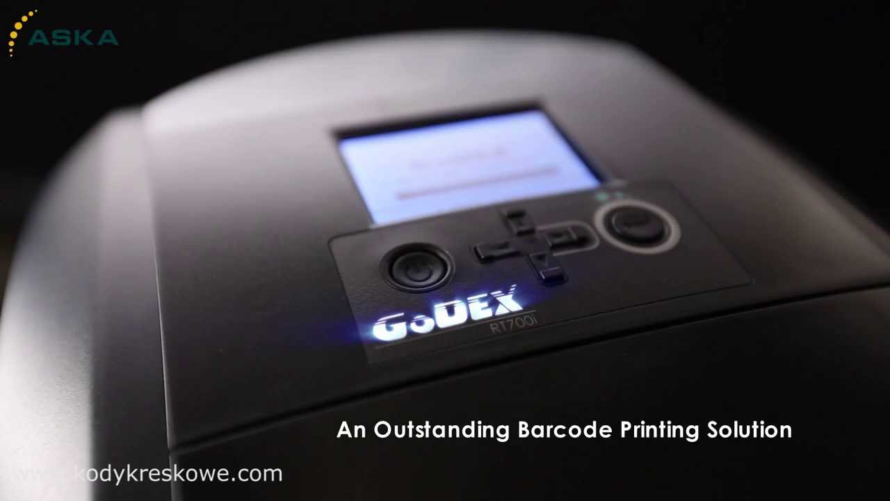 Drukarki etykiet Godex - Seria RT200 i RT700