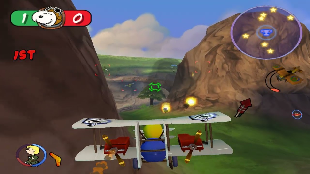 Snoopy vs the Red Baron Dog Fights - Schroeder gameplay