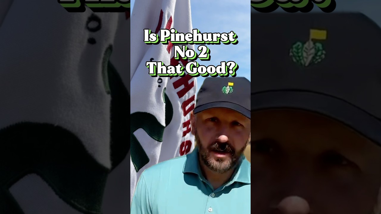 Pinehurst No 2 is the best public golf course in the USA 