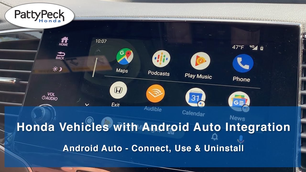 How To Connect, Use & Uninstall the Android Auto App to your Honda Vehicle